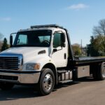Tow truck providing 24/7 towing service in Cambridge